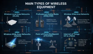 انواع اصلی تجهیزات بیسیم